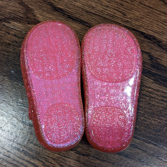 Pink Sparkle Jellies/Sandals for Babies - Size 3 - Picture 3 of 4